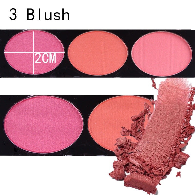 MISS ROSE 144 Color 3 Color Eyeshadow Blush Eyebrow Makeup Kit